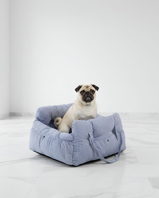 Le 3 en 1 - Rayures bleues