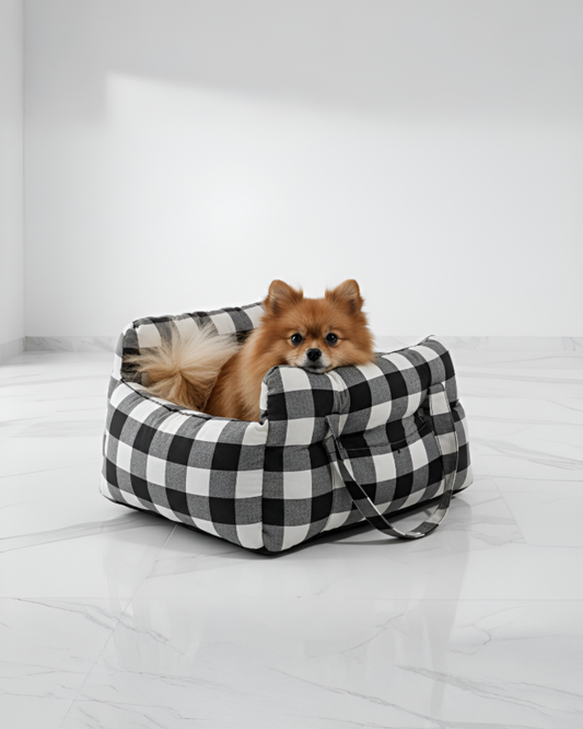 3 en 1 Damier Chat Chien | Emporte-moi